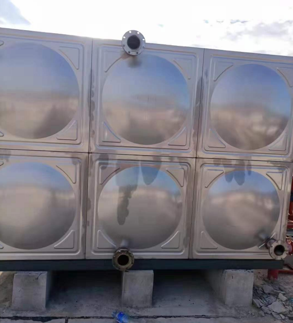 德州组合式不锈钢水箱，玻璃钢水箱的替代品，不锈钢冲压板组合水箱